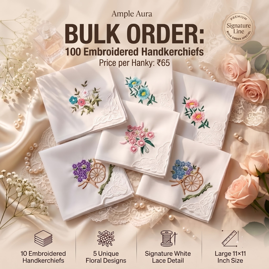 Ladies Floral Handkerchiefs (Event Collection)
